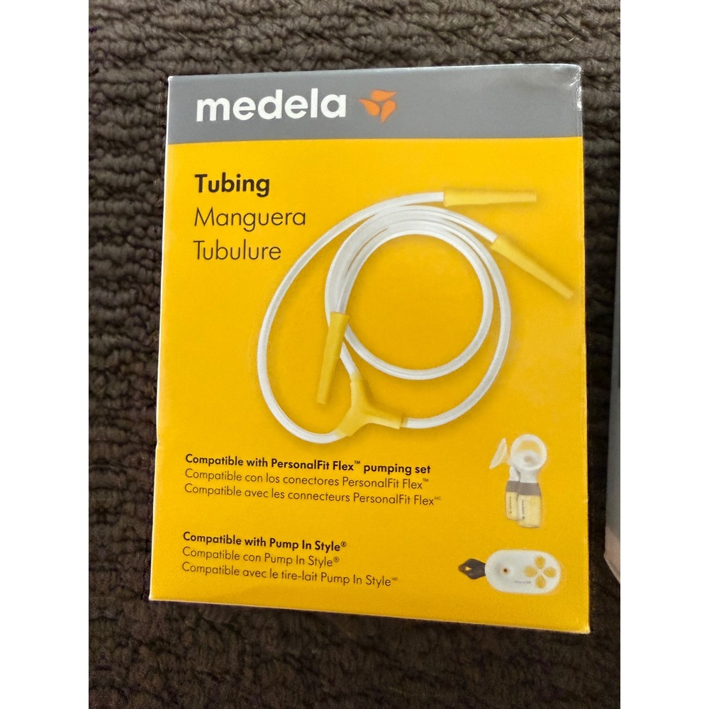 Medela Tubing Lot of 3 PersonalFit Flex Pump In Style New White Yellow